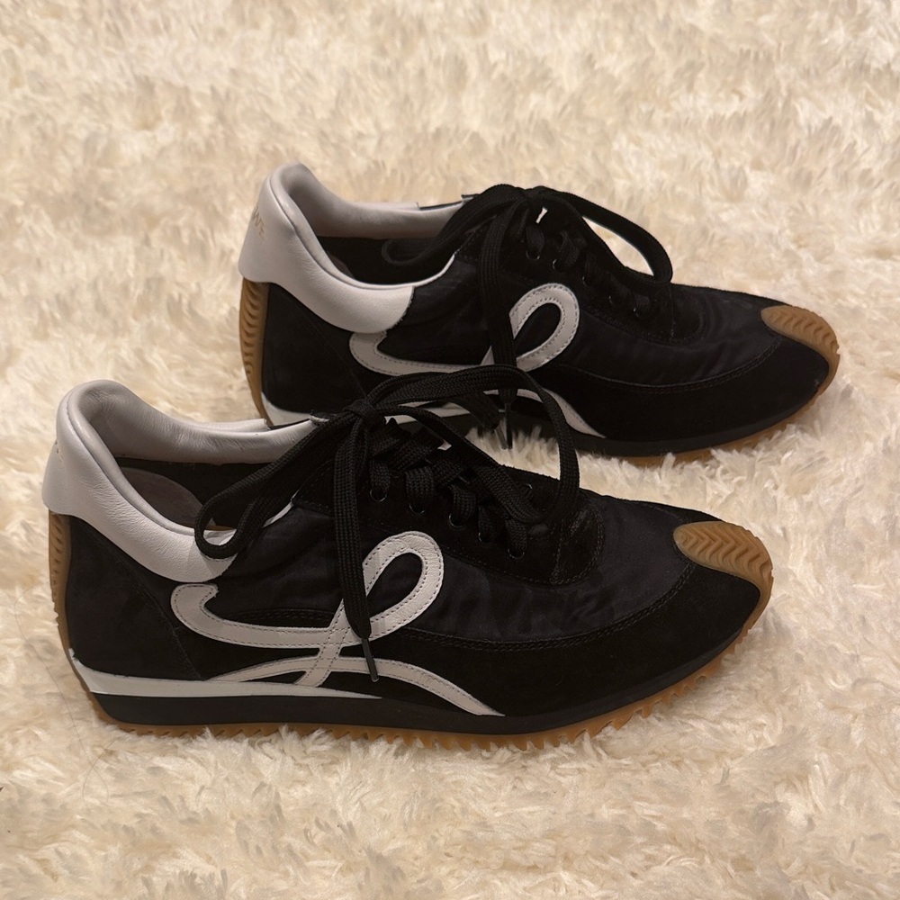 Loewe Stylish Black Women's Sneakers